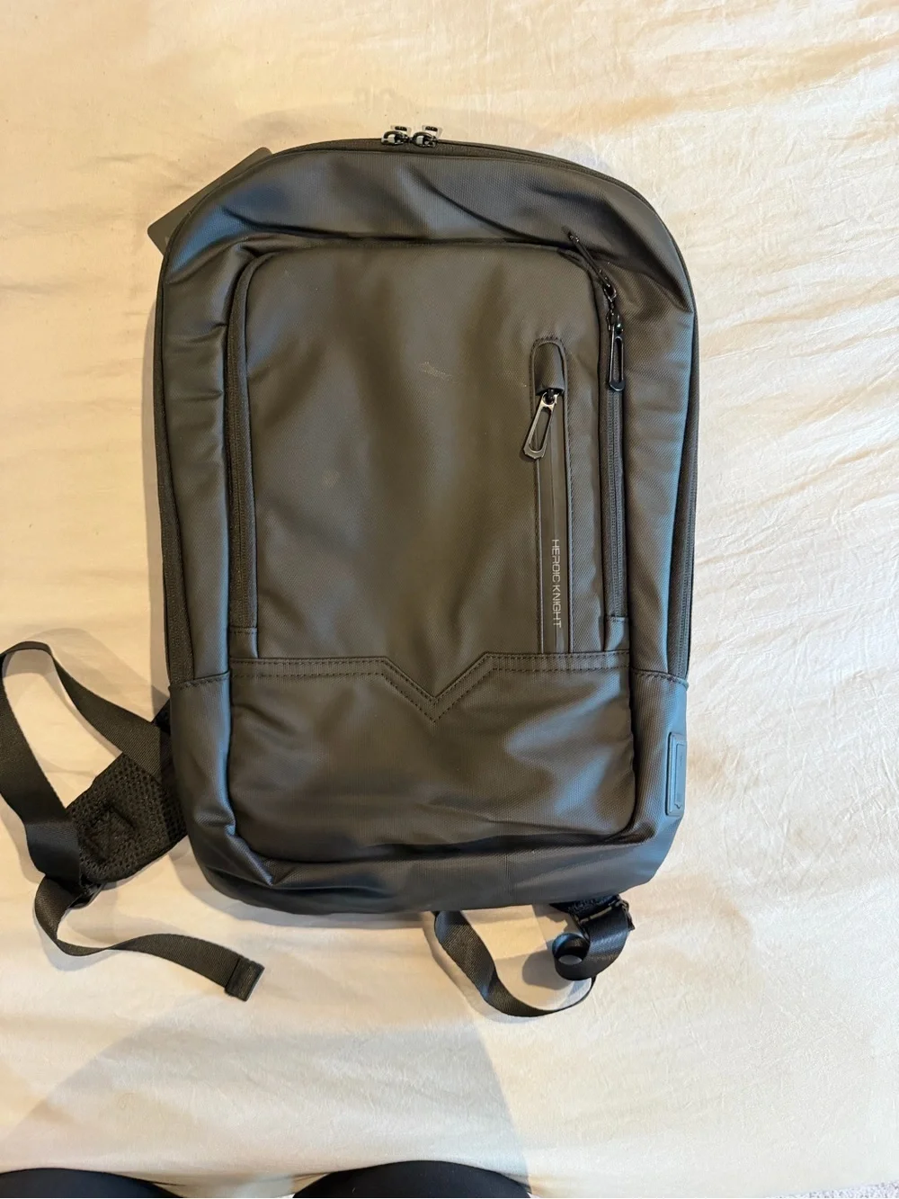 Black Men's Waterproof Urban Sling Backpack - Unbranded
